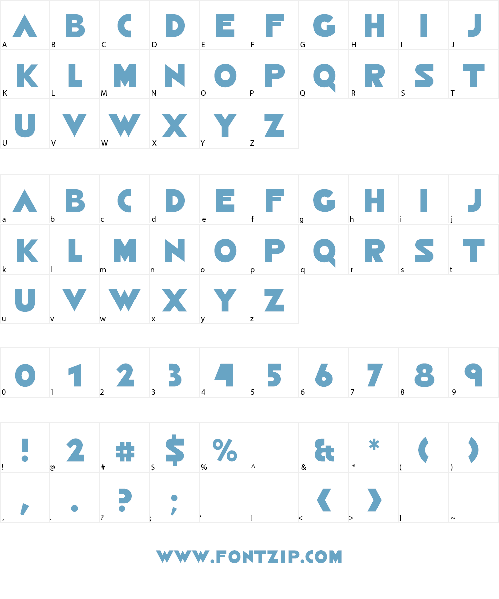 The Last Knight Font Character